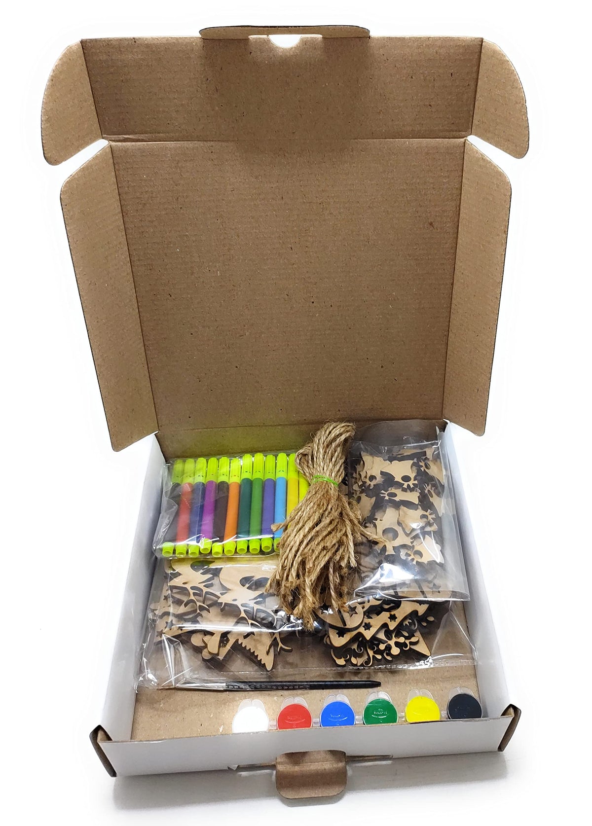 DIY Wooden Christmas Ornament Making & Painting Kit