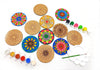 DIY Mandalas Wooden Coaster Painting 'Kit-A' | DIY Art & Craft Kit (T298)
