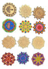 DIY Mandalas Wooden Coaster Painting 'Kit-C' | DIY Art & Craft Kit (T312)