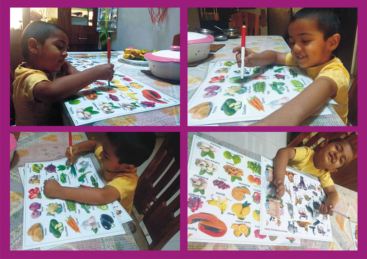 A3 Laminated Activity Picture Frame – Set A, Learning & Handwriting
