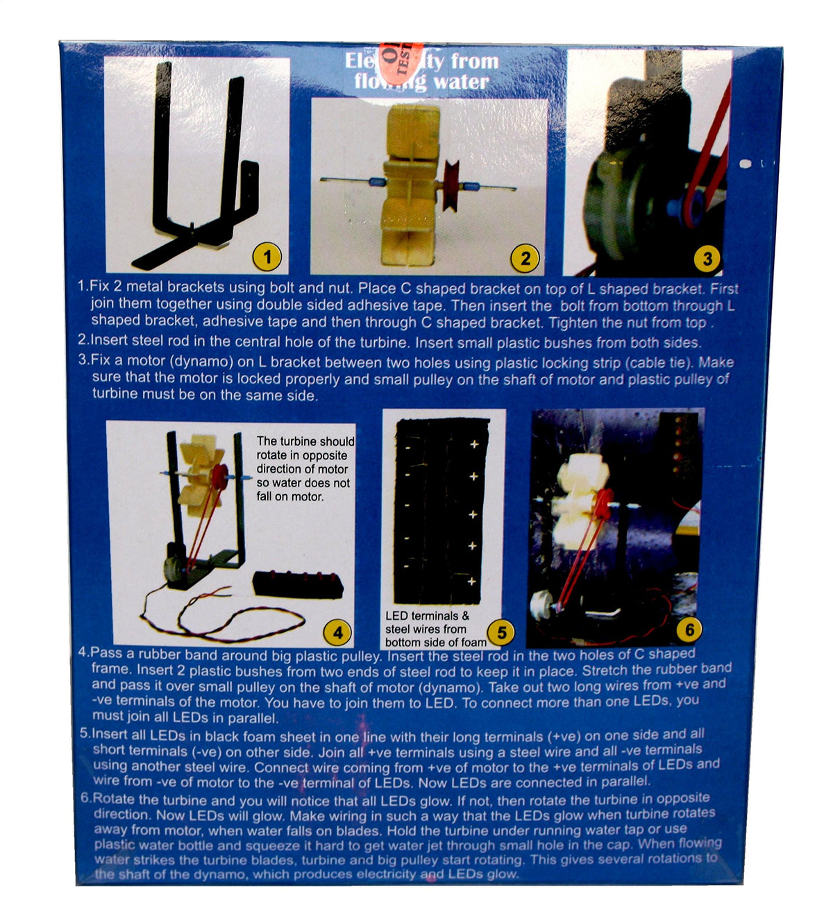 DIY Hydroelectric Power Generation Kit