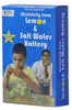 kutuhal lemon and salt water battery making kit. do it yourself science activity project- Multi color