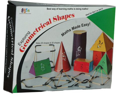 2D & 3D Geometrical Shapes Activity Kit