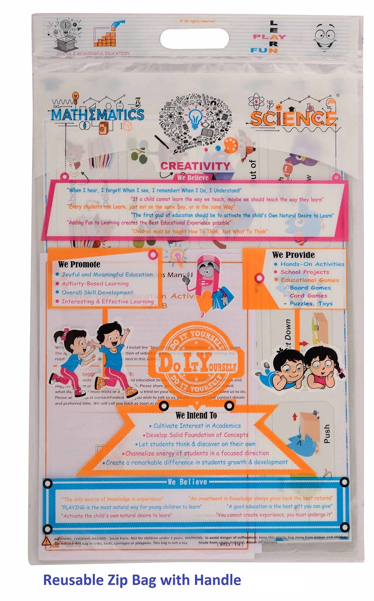 Write-Wipe Reward Chart & Monthly Planner with Marker
