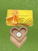StepsToDo _ Heart Shaped Wooden Box | Elegant Designer Decorative Art | Vanity Box Use for Gifts, Chocolate, Jewelry storage (T280_P2)