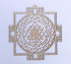 StepsToDo 'Shri Yantra' (Birch Wood, 11.5 inch) | Wooden Sacred Geometry Art | Hand painted room hanging, wall decor | Spiritual Gift | Multiple design choices are available (T368)