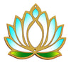 StepsToDo _ Unfinished Lotus Wooden Cutout (Type A) | Vintage Look Lotus Cutouts (4 inch) | Artistic Handicraft _ Wall Hanging _ Floor Rangoli _ Reusable Festive Home Decor for Diwali Navratri Pooja (T332)