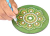 StepsToDo _ Wooden Dot Mandalas Paint 'Kit - F' | DIY Mandala Coaster Painting Kit | Mandala Art Kit with Tools & Acrylic Colours | Dot Mandala Art Kit (T402)