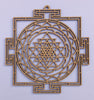 StepsToDo 'Shri Yantra' (Raw MDF, 11.5 inch) | Wooden Sacred Geometry Art | Hand painted room hanging, wall decor | Spiritual Gift | Multiple design choices are available (T368)