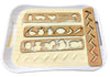 StepsToDo _ My First Writing Kit Set-A | Pattern Tracing Wooden Stencil Kit | Different Patter Lines, Zig-Zag, Waves, Spirals & Shapes | Handwriting Improvement Stencil for Kid (T271)