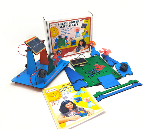 StepsToDo _ The Solar Power Science Kit | Multiple Conversion of Solar Energy | Solar Power Study Kit | DIY Science Project Kit (T277)