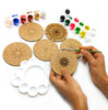 DIY Mandalas Wooden Coaster Painting 'Kit-A' | DIY Art & Craft Kit (T298)