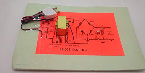 StepsToDo _ Bridge Rectifier Project | Pre-Assembled Kit on Card-Board Base | Ready for Use Project (T234)