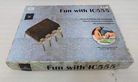 StepsToDo _ Fun with IC555 | Electronics for fun | DIY Electronics Science Activity Kit | Educational Gift | School Project (A00010)