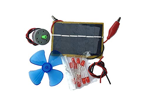 StepsToDo _ Science Project Material (Set D) | DIY Solar Energy Conversion Kit | Electronic Components | Electronic Hobby Kit & Science Project | DIY Science Activity (T152)