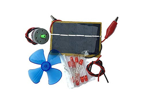StepsToDo _ Science Project Material (Set D) | DIY Solar Energy Conversion Kit | Electronic Components | Electronic Hobby Kit & Science Project | DIY Science Activity (T152)