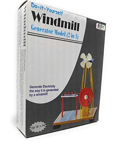 StepsToDo _ DIY Wind Mill Making Kit | Generate Electricity from Flowing Air | DIY Working Model | Science Activity Kit (A00019)