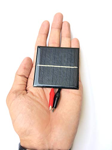 StepsToDo _ Solar Panels (3 Volt) | With Connecting Wire and Crocodile Clip | Suitable for DIY School Projects | DIY Science Activity (T110)