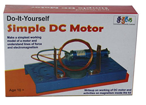 StepsToDo _ Simple DC Motor Kit | Concept of Electromagnetism | Demonstrate Right Hand Rule | Educational Electronic Hobby Kit (A158)