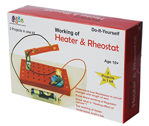 StepsToDo _ Working of Heater and Rheostat | Demonstration of Heating Effect of Electric Current & Joule's Law | DIY Science Activity (A156)