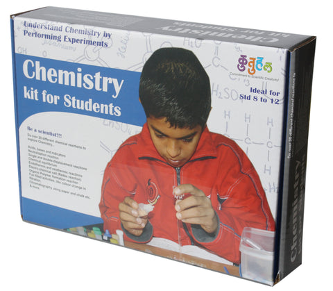 StepsToDo _ Chemistry Kit for Students | Chemistry Experiment Kit | DIY Science Activity Kit | Teaching Aid | DIY Educational Activities Kit (A00014)