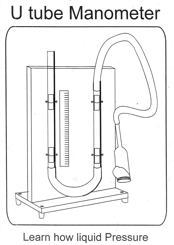 U-Tube Manometer Making Kit | DIY Working Model | Physics Science Acti ...
