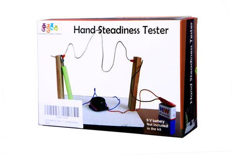 StepsToDo _ Hand Steadiness Tester Making Kit | Concentration Test Puzzle | DIY Working Model | Physics Science Activity Kit (A00032)