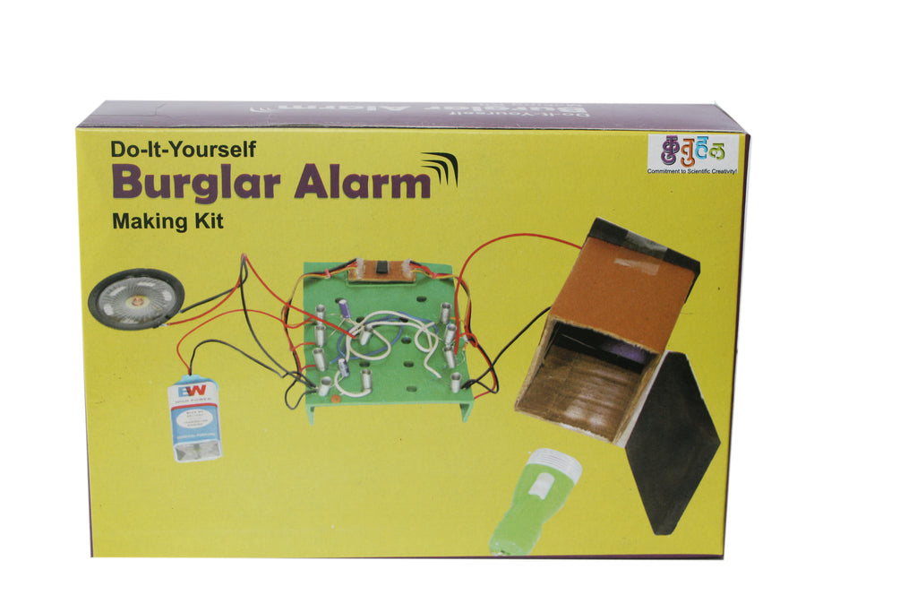 StepsToDo _ Burglar Alarm | IC 555 Based Project | DIY Security Alarm | DIY Science Activity Kit (A36)