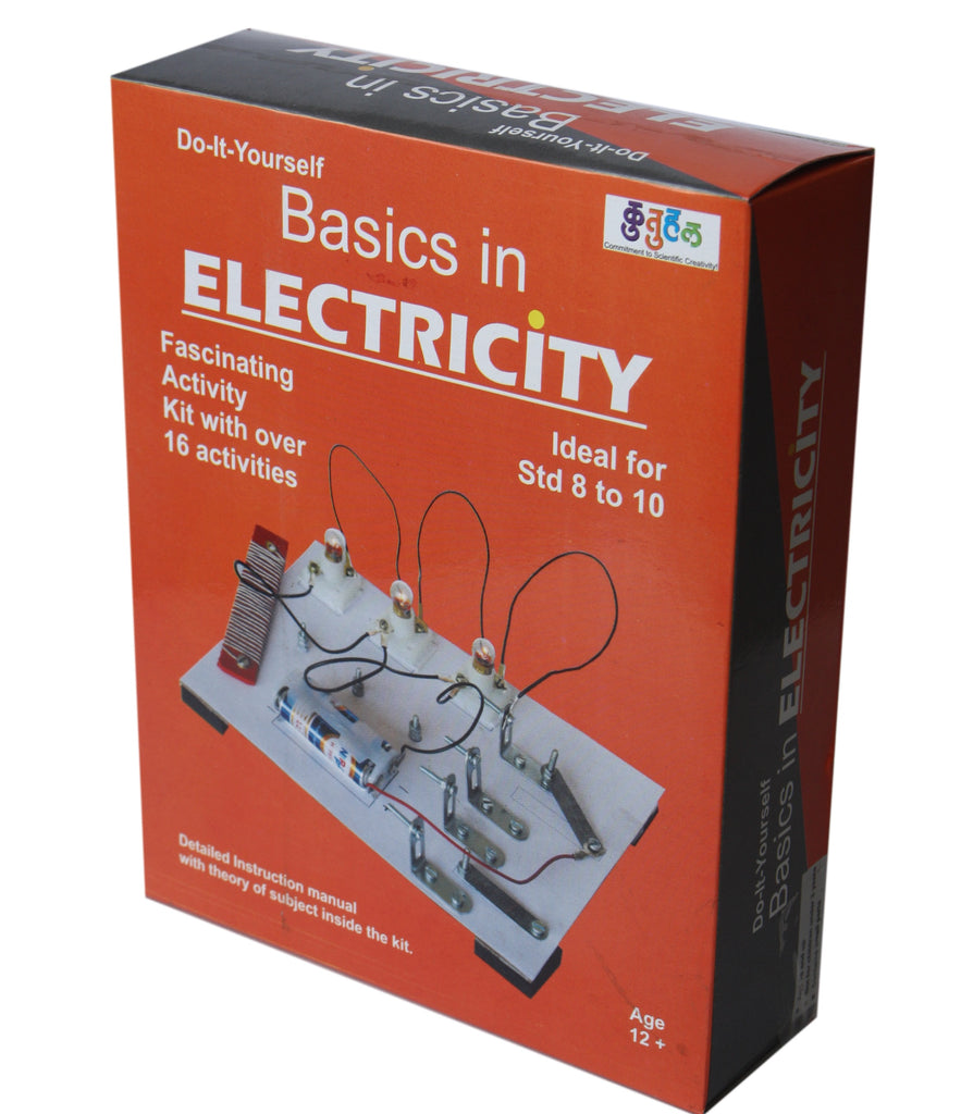 StepsToDo _ Basics in Electricity | Over 16 Activities | Fascinating Activity Kit | Educational Activities Kit | DIY Science Activity Kit (A0007)
