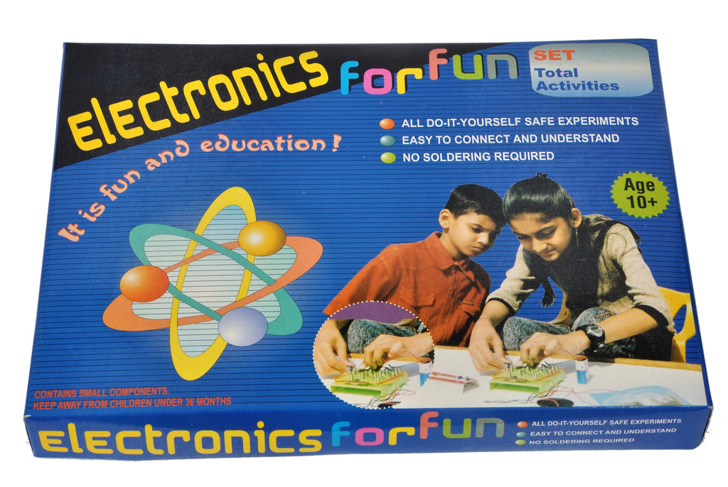 StepsToDo _ Electronics for Fun - Basics P1 | DIY Electronics Science Activity Kit | Educational Gift | School Project (A0009)