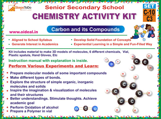 Class 10 Chemistry Kit – Carbon & Its Compounds