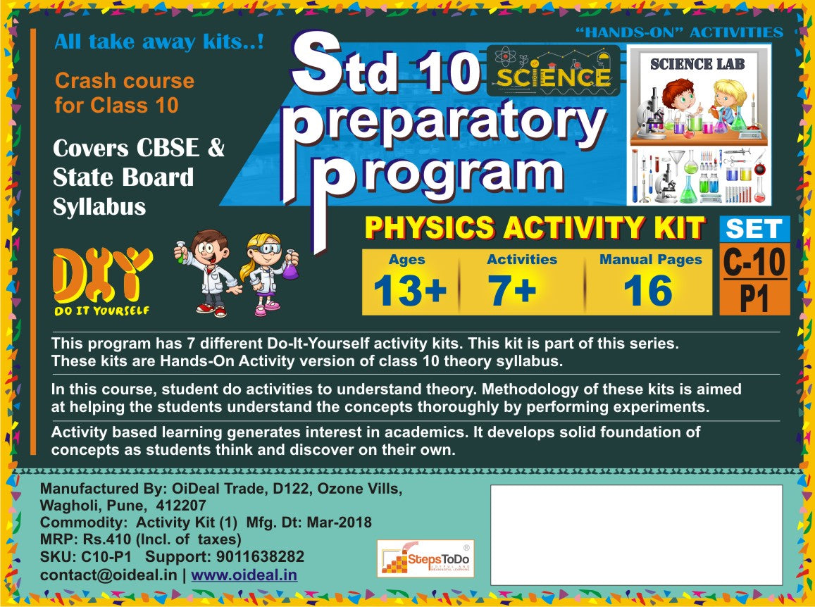 Class 10 Physics Kit – Magnetic Effects of Electric Current
