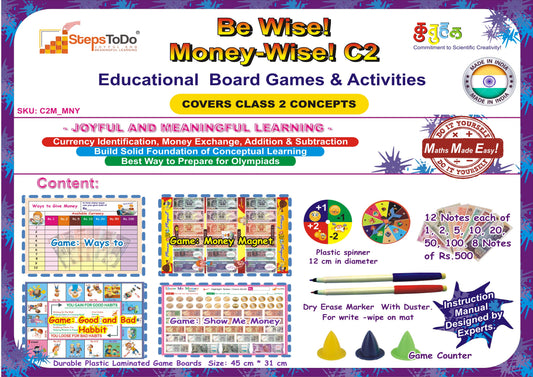 Class 2 Money Operation Math Learning Games