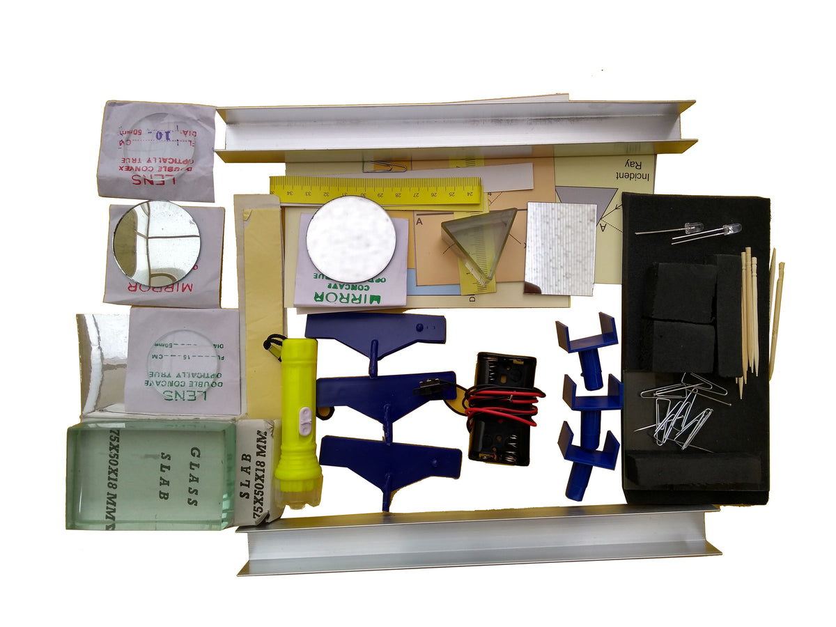 Class 10 Physics Kit – Light, Reflection & Refraction