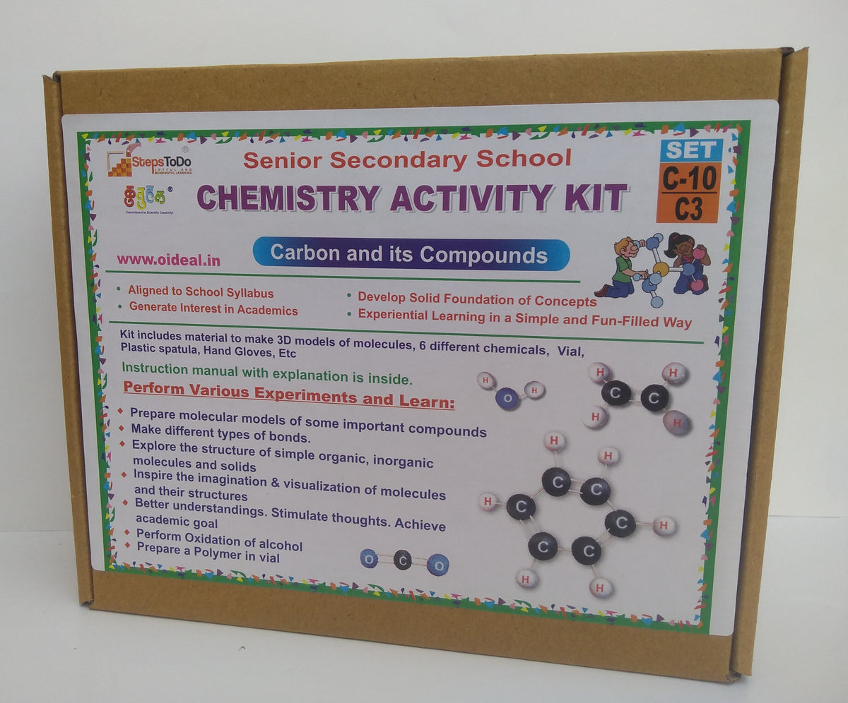 Class 10 Chemistry Kit – Carbon & Its Compounds