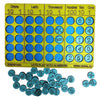 StepsToDo _ Place Value & Number Operations Learning Kit | With Board & Tokens | Playful Learning of Number Sense, Decimals, Add, Subtract & Multiply with Separate Decimal Board (T274)