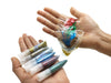 Basic Slime Making Kit | Basic Slime Supplies Kit | Super Slime Mix (600 ml) + Super Slime Activator (400 ml) + 6 Glitter Tubes (T314)