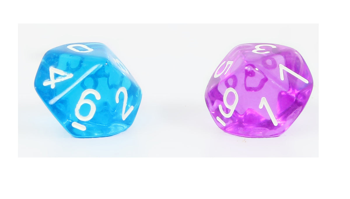 Ten-Sided Dice – Set of 2