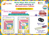 Write-Wipe Mat (Chart) for self-Learning of Multiplication Tables (From 1 to 12). Understand Significance & Tricks to Memorize Multiplication Tables.