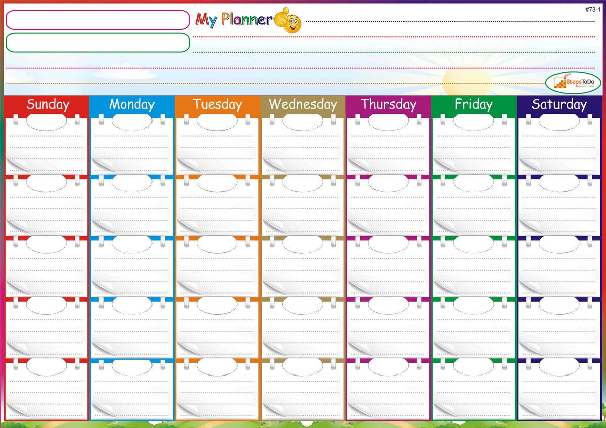 Time & Calendar Learning Kit with Dummy Clock, Diary & Planner