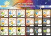 Be Wise! Time-wise! Help Your Kids Learn Essential Skills in Real-Life: Clock, Time Telling, Daily Dairy, Planner Monthly Calendar, Seasons. Kit Includes Includes Dummy Clock and much more.