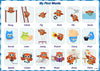 Essentials for Early Learning (Set B): Joyful way to Trace & Learn Alphabets, Words and Numbers