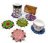 DIY Mandalas Wooden Coaster Painting 'Kit-B' | DIY Art & Craft Kit (T311)