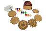 DIY Mandalas Wooden Coaster Painting 'Kit-C' | DIY Art & Craft Kit (T312)