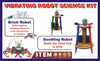 StepsToDo _ Vibrating Robot Making Kit | Make Doodling Robot & Bristlebot | Two in One Robotic Kit | Make Two Types of Robots | Science Activity Kit (T259)